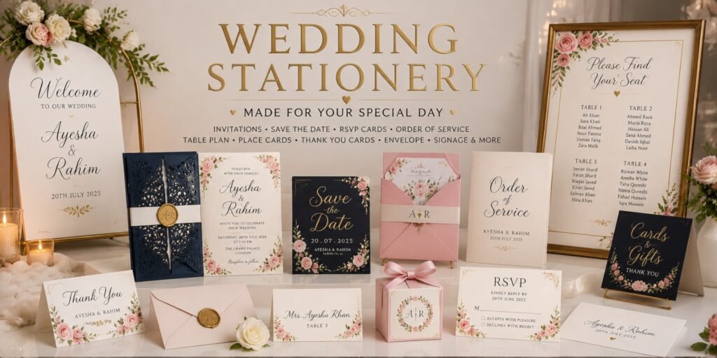 Wedding Stationery Printing Leatherhead